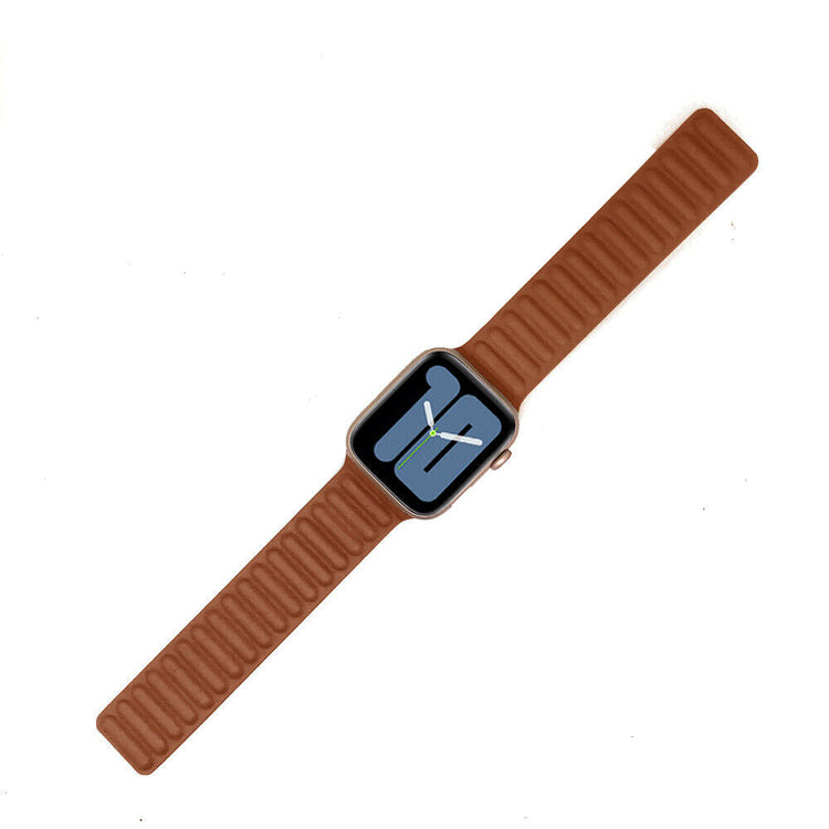 Apple Watch - Lederarmband Magnetverschluss in Braun