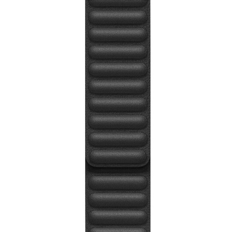 Apple Watch - Lederarmband Magnet in Schwarz