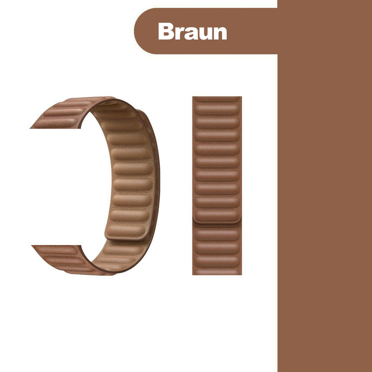 Apple Watch - Lederarmband Magnetverschluss in Braun