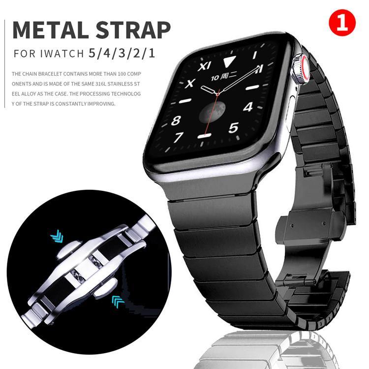 Apple Watch - Premium Edelstahl Armband - Silber - CITYCASE