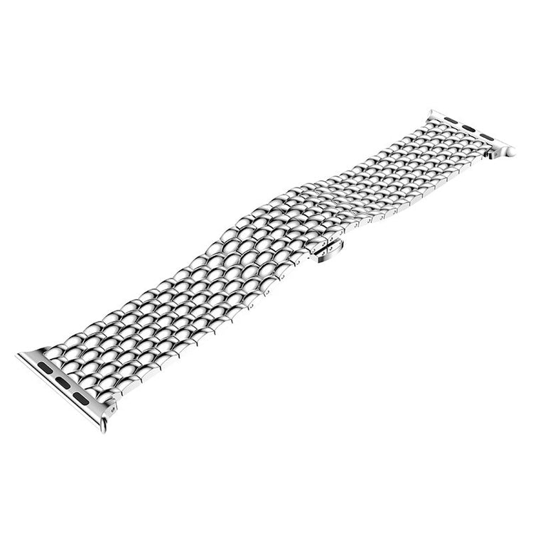 Apple Watch - Edelstahl Gliederarmband in Silber