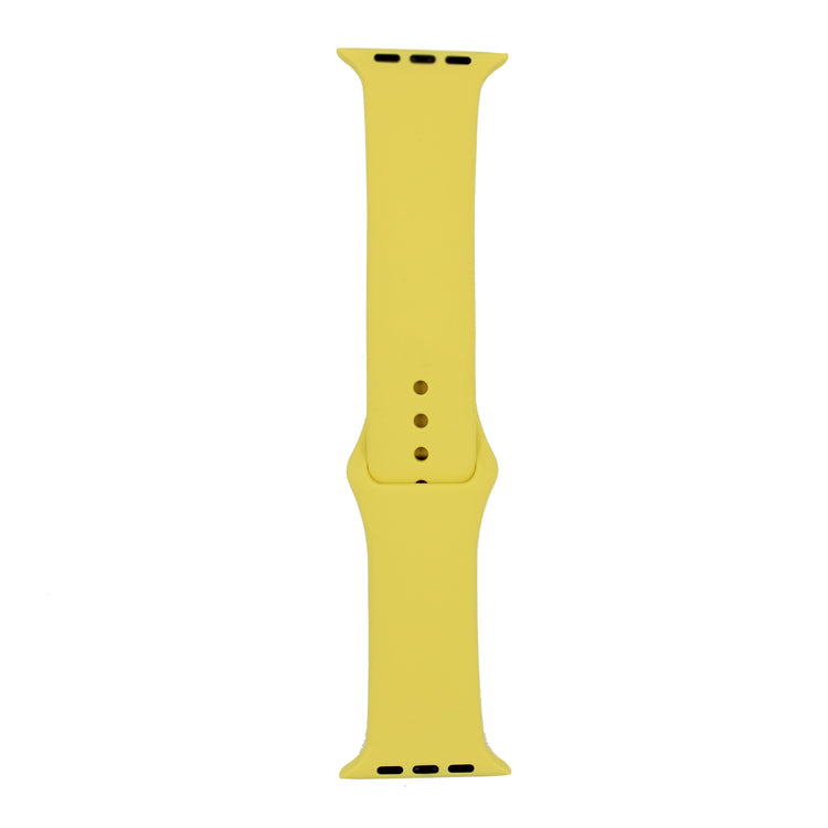 Apple Watch - Silikon Sportarmband in Gelb