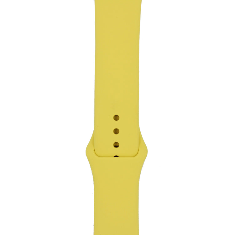 Apple Watch - Silikon Sportarmband in Gelb