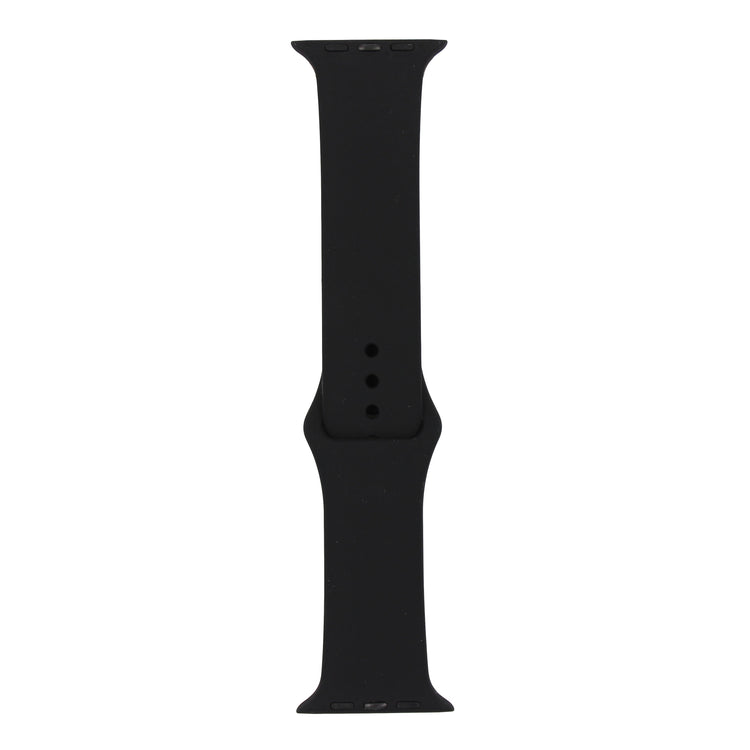 Apple Watch - Silikon Sportarmband in Schwarz