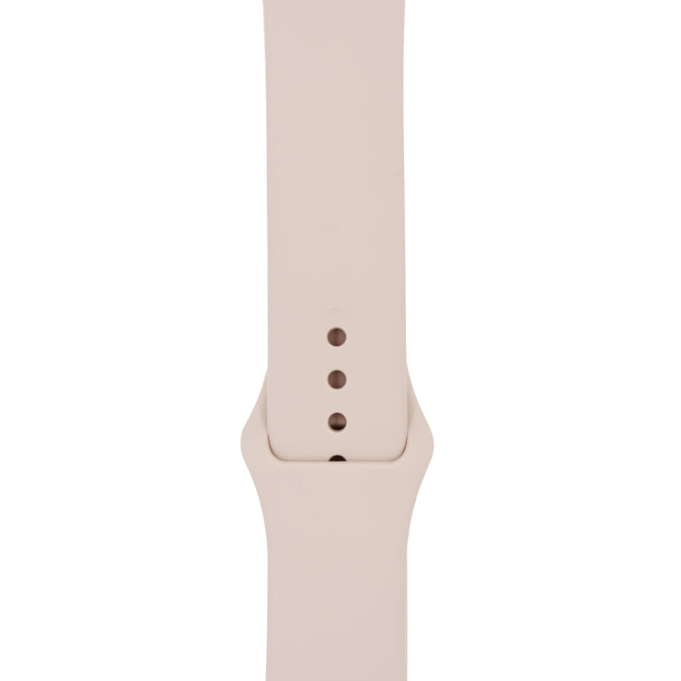 Apple Watch - Silikon Sportarmband in Altrosa