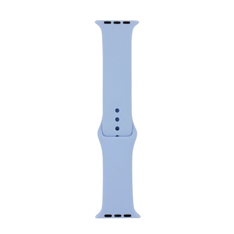 Apple Watch - Silikon Sportarmband in Hellblau