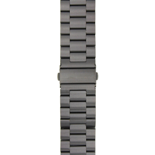 Apple Watch - Edelstahl Gliederarmband in Schwarz