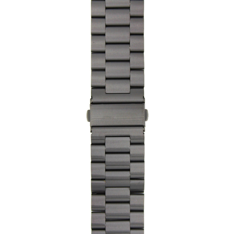 Apple Watch - Edelstahl Gliederarmband in Schwarz