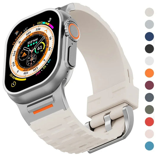 Apple Watch - Silikon Rodeo Armband