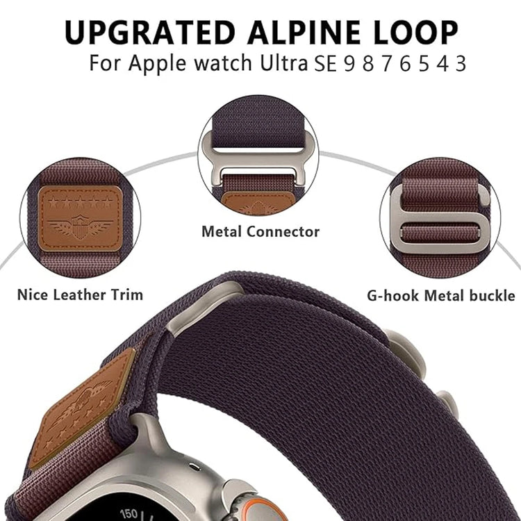 Apple Watch - Nylon Alpiner Armband