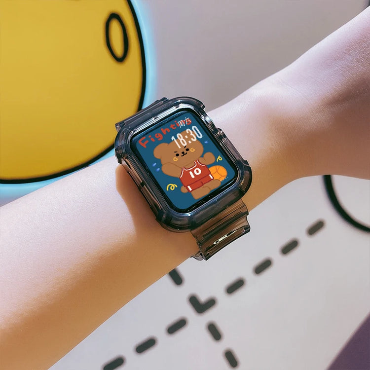 Apple Watch - Silikon Clear Armband