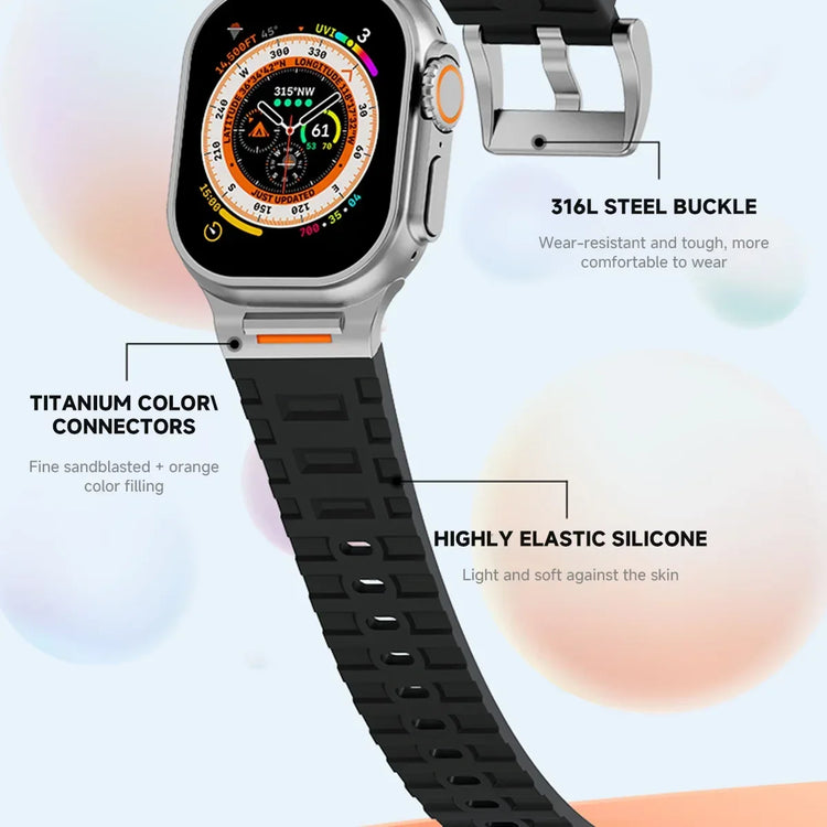 Apple Watch - Silikon Rodeo Armband