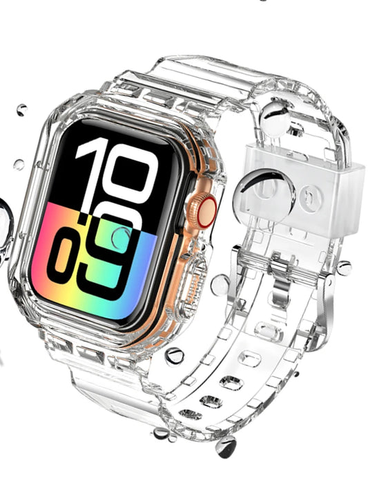 Apple Watch - Silikon Clear Armband