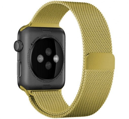 Apple Watch - Milanese Mesh Armband in Gold