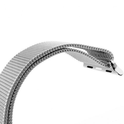 Apple Watch - Milanese Mesh Armband in Silber