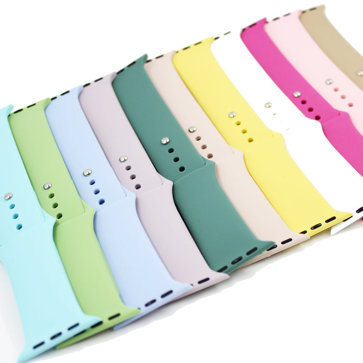 Apple Watch - Silikon Sportarmband in Flieder