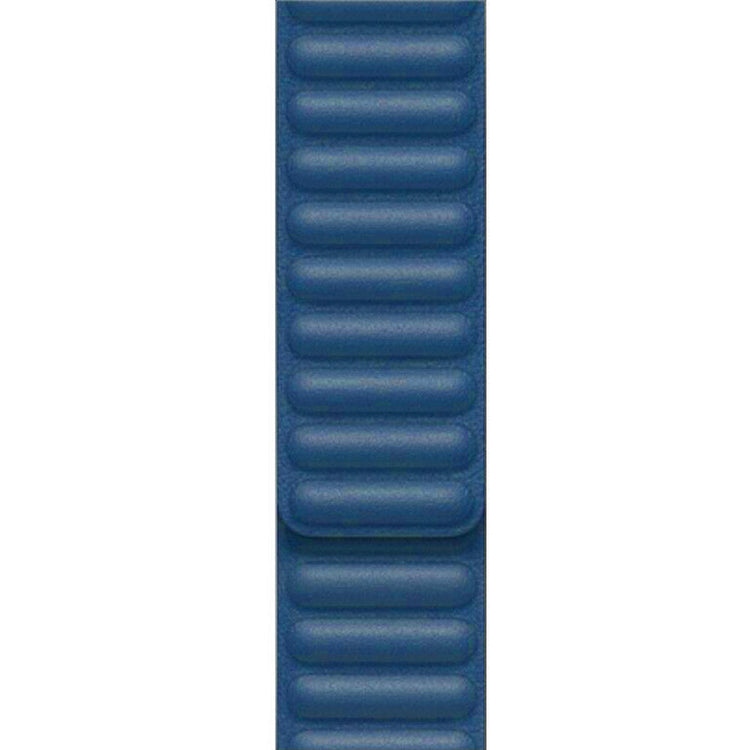 Apple Watch - Lederarmband Magnetverschluss in Blau