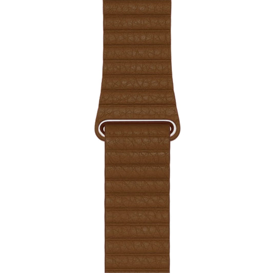 Apple Watch - Kunstleder Armband Magnetverschluss in Braun