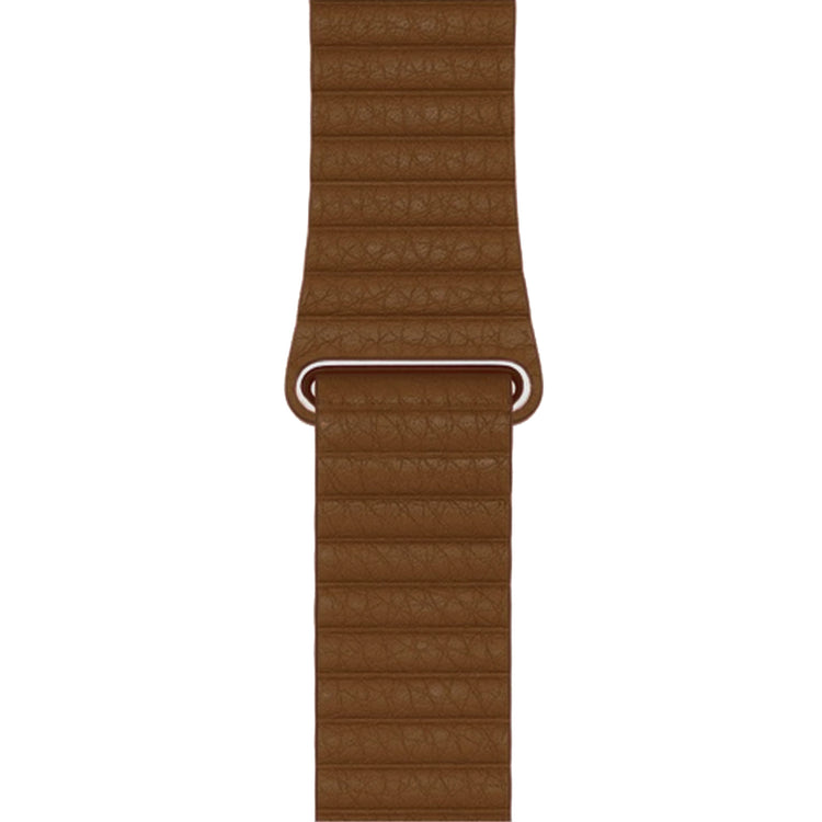 Apple Watch - Kunstleder Armband Magnetverschluss in Braun