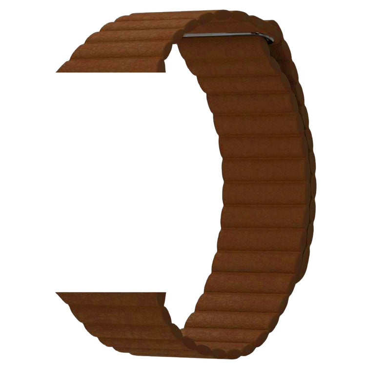 Apple Watch - Kunstleder Armband Magnetverschluss in Braun