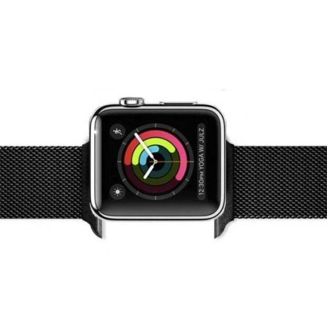 Apple Watch - Milanese Mesh Armband in Schwarz