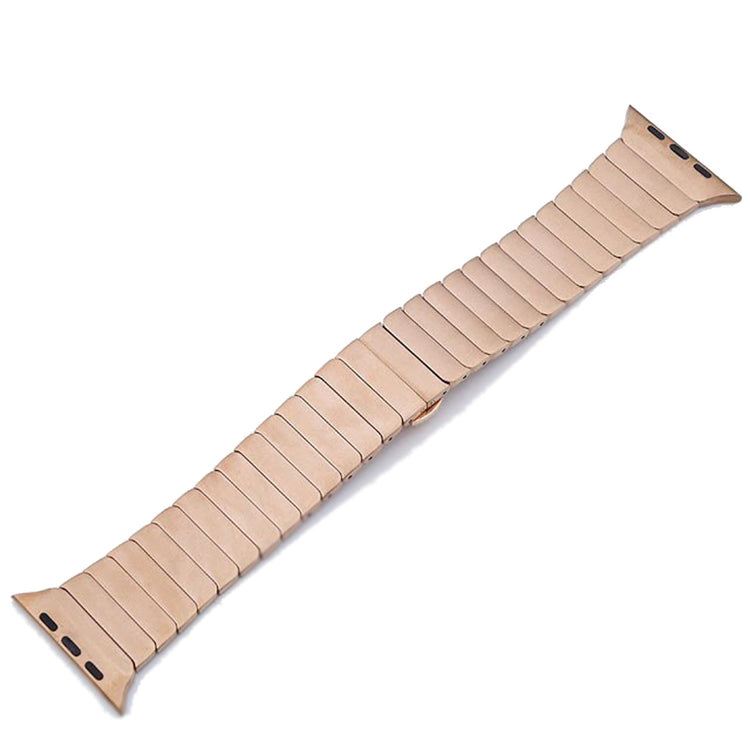 Apple Watch - Premium Edelstahl Gliederarmband in Roségold