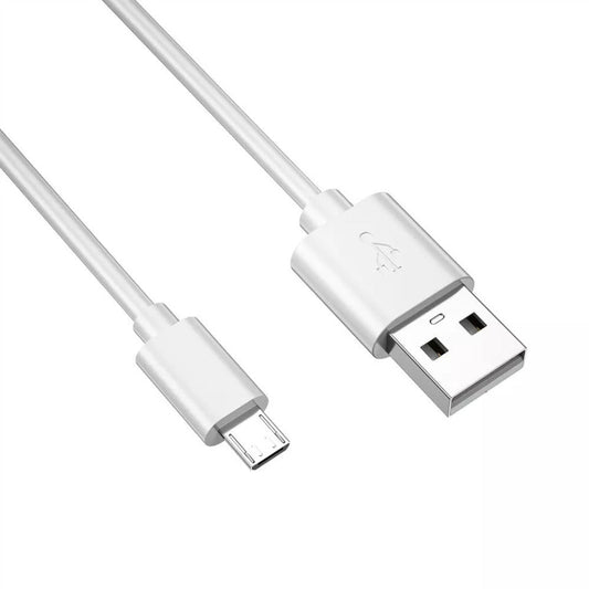 Ladekabel mit Micro USB & USB-A in Weiß