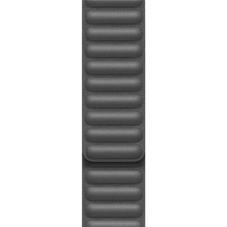 Apple Watch - Kunstleder Armband Magnetverschluss in Grau
