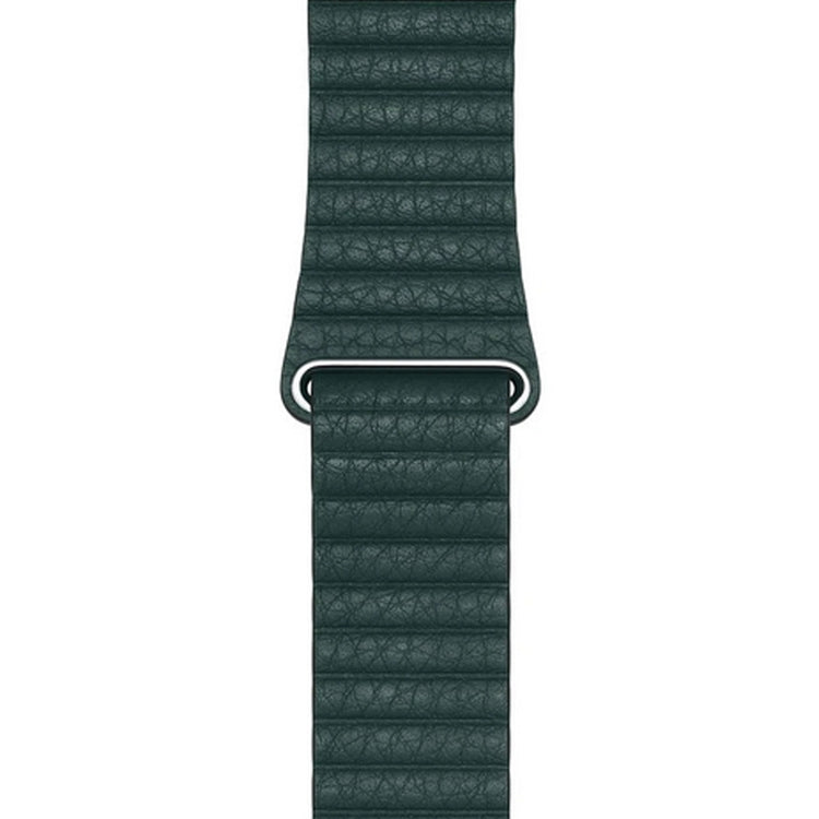 Apple Watch - Kunstleder Armband Magnetverschluss in Grün