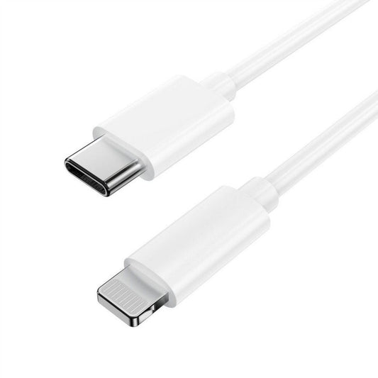 Ladekabel mit Lightning & USB-C in Weiß