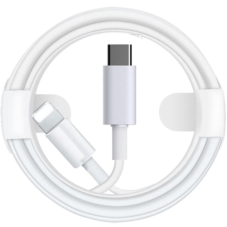 Ladekabel mit Lightning & USB-C in Weiß