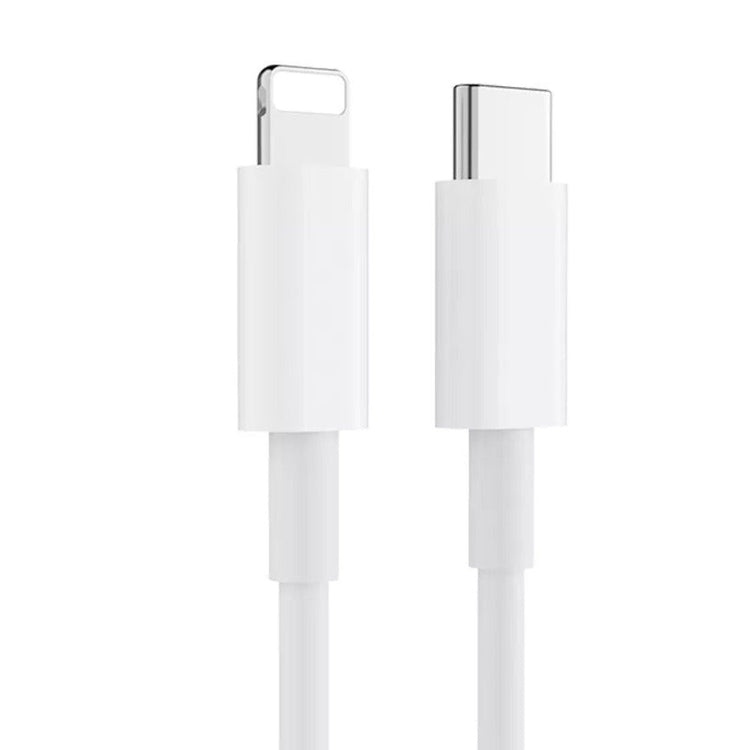 Ladekabel mit Lightning & USB-C in Weiß