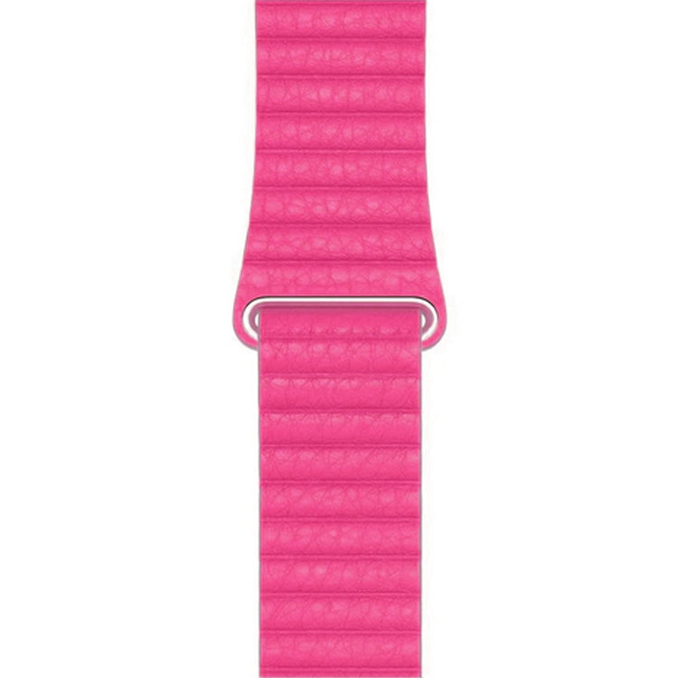 Apple Watch - Lederarmband Magnetverschluss in Pink