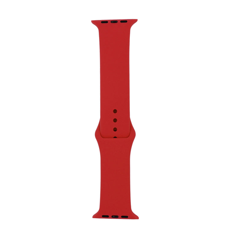Apple Watch - Silikon Sportarmband in Rot