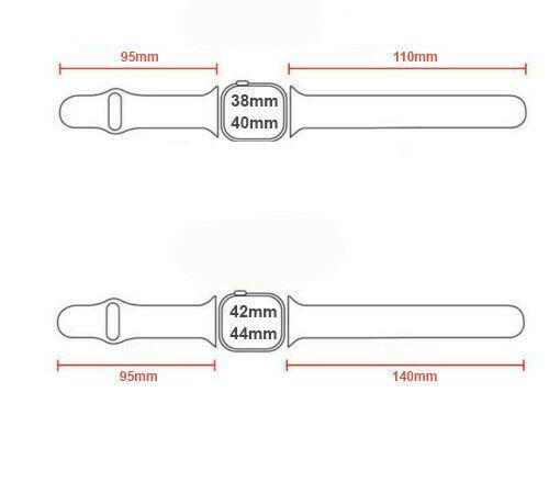 Apple Watch - Silikon Armband - Pink - CITYCASE