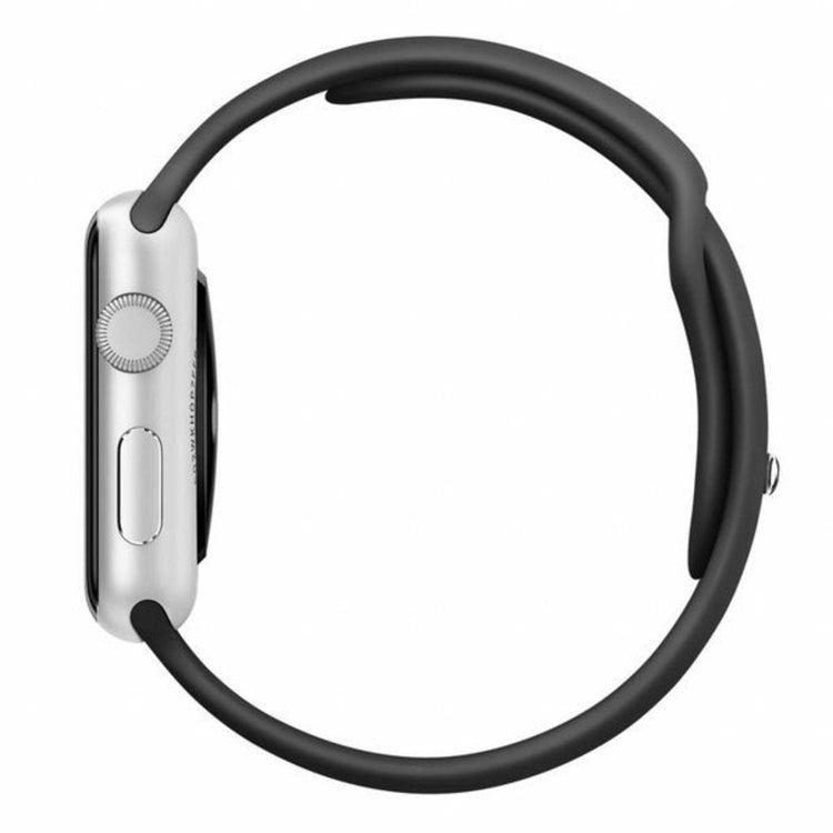 Apple Watch - Silikon Sportarmband in Nussbraun