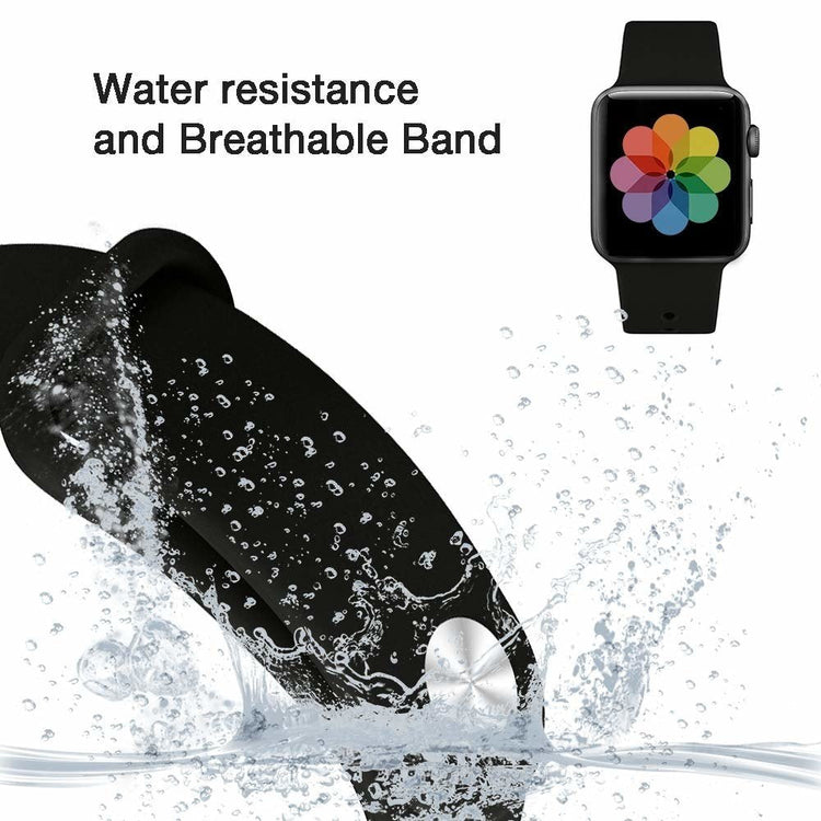 Apple Watch - Silikon Sportarmband in Rosa