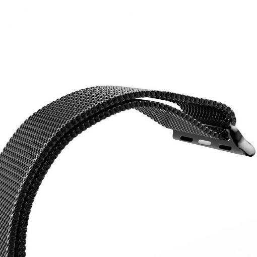 Apple Watch - Milanese Mesh Armband in Schwarz