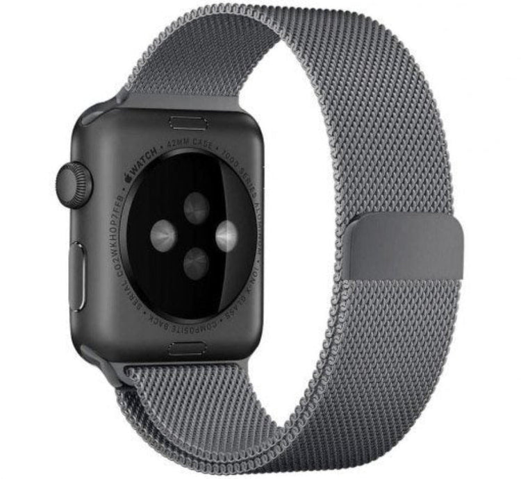 Apple Watch - Milanese Mesh Armband in Dunkelgrau