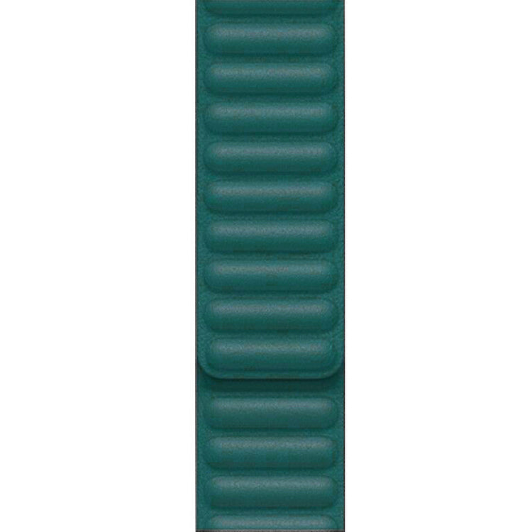 Apple Watch - Kunstleder Armband Magnetverschluss in Türkis
