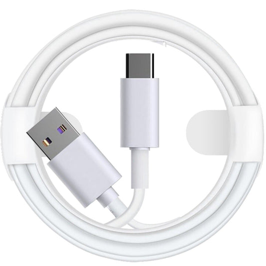 Ladekabel mit USB-C & USB-A in Weiß