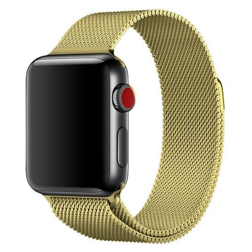 Apple Watch - Milanese Mesh Armband in Gold