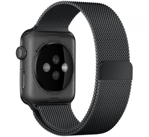 Apple Watch - Milanese Mesh Armband in Schwarz