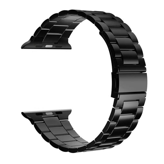 Apple Watch - Edelstahl Armband - Schwarz - CITYCASE