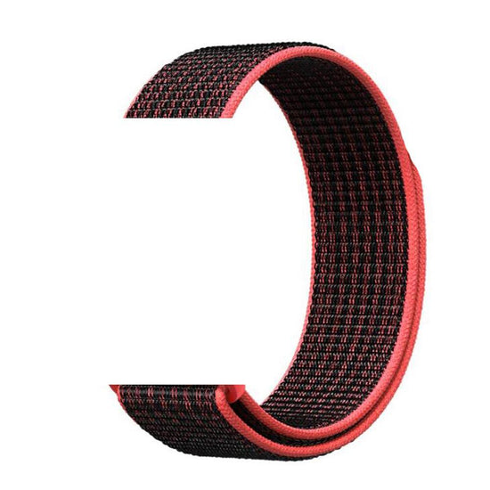 Apple Watch - Nylon Armband - Magenta Schwarz - CITYCASE
