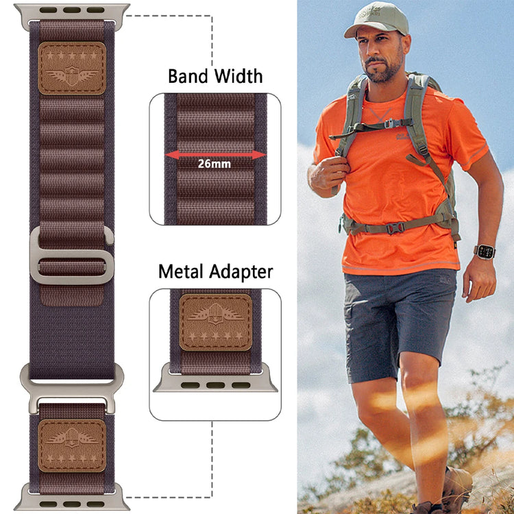 Apple Watch - Nylon Alpiner Armband