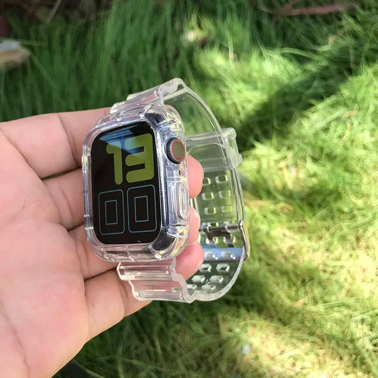 Apple Watch - Silikon Clear Armband