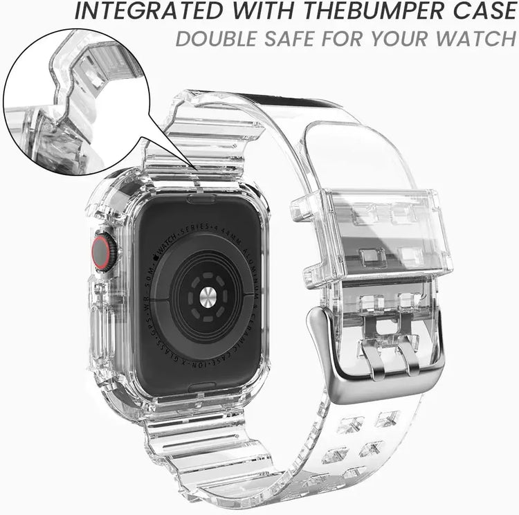 Apple Watch - Silikon Clear Armband