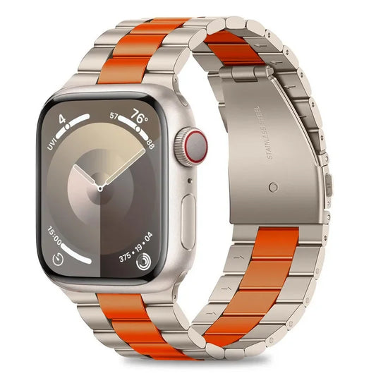 Apple Watch - Edelstahl Armband Fuego