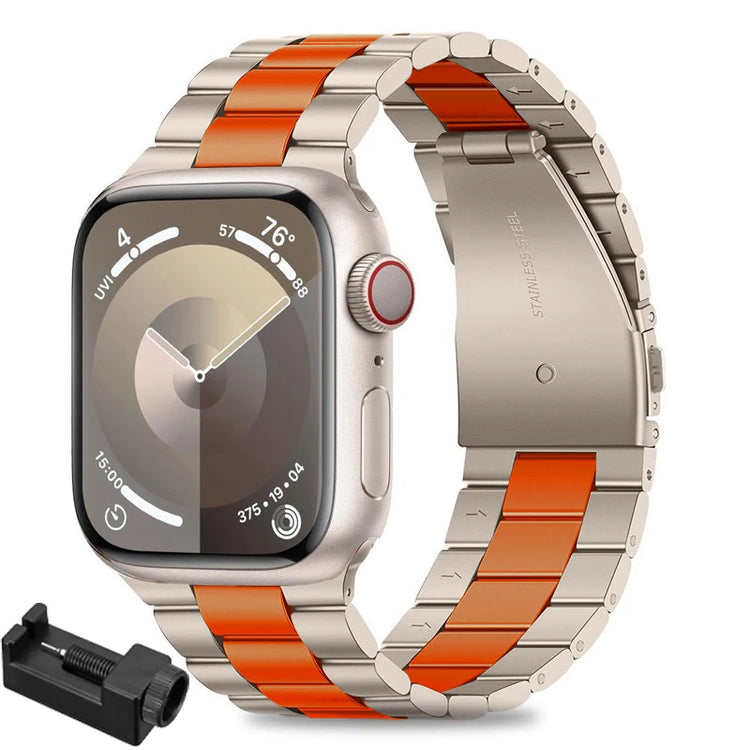 Apple Watch - Edelstahl Armband Fuego